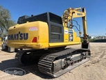 Back of used Excavator,Used Excavator in yard,Side of used Excavator,Used Komatsu,Side of used Komatsu Excavator